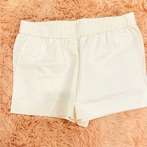Women's J Crew Cream Shorts